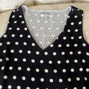 NWOT Rose and Olive layered sleeveless V-neck